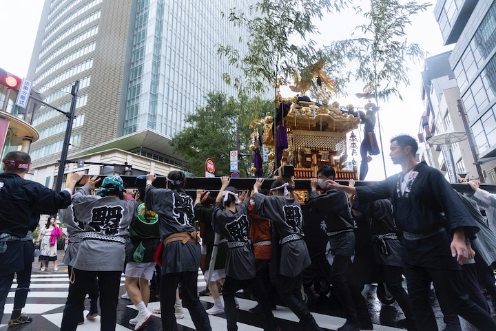 令和４年度赤坂氷川祭　神幸祭