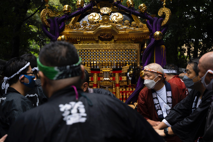 令和４年度赤坂氷川祭　神幸祭