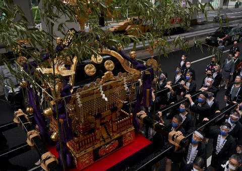 写真で振り返る、令和4年度赤坂氷川祭　赤坂氷川山車巡行